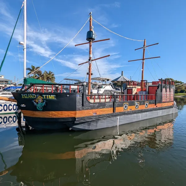 a boat that is floating in the water
